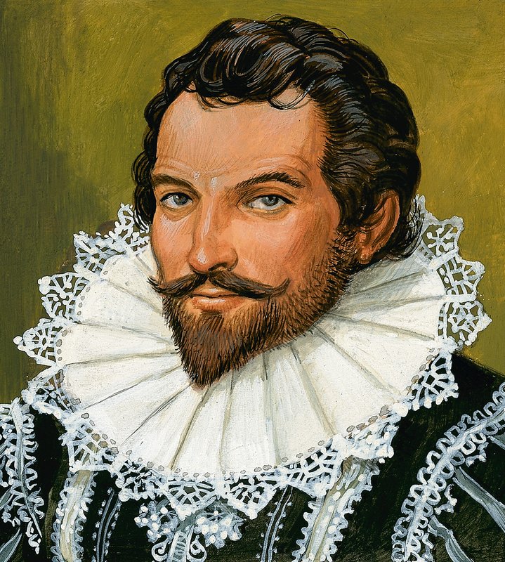 Sir Walter Raleigh af English School
