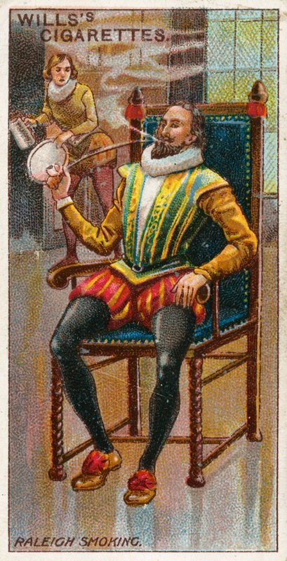 Sir Walter Raleigh ryger af English School