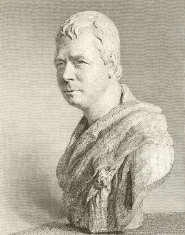 Sir Walter Scott af English School