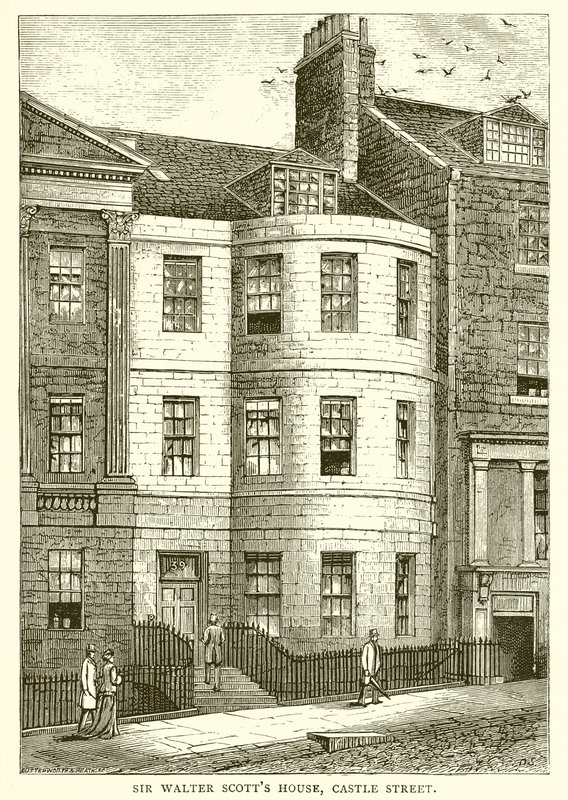 Sir Walter Scotts House, Castle Street af English School