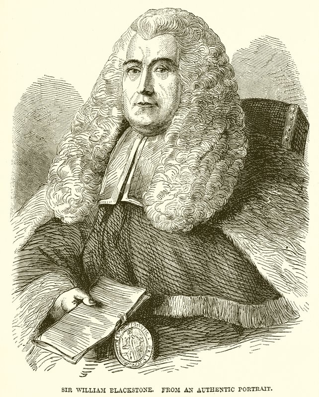 Sir William Blackstone af English School