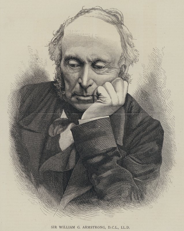Sir William G Armstrong, DCL, LLD af English School