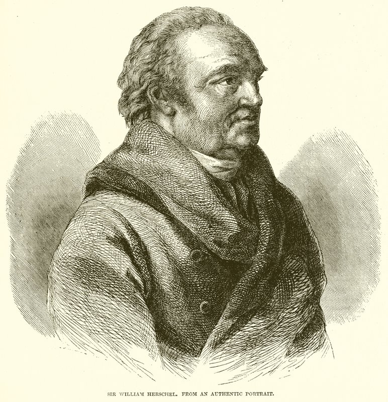 Sir William Herschel af English School