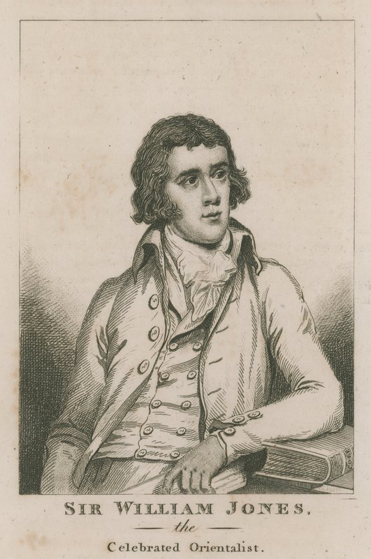 Sir William Jones, den berømte orientalist af English School