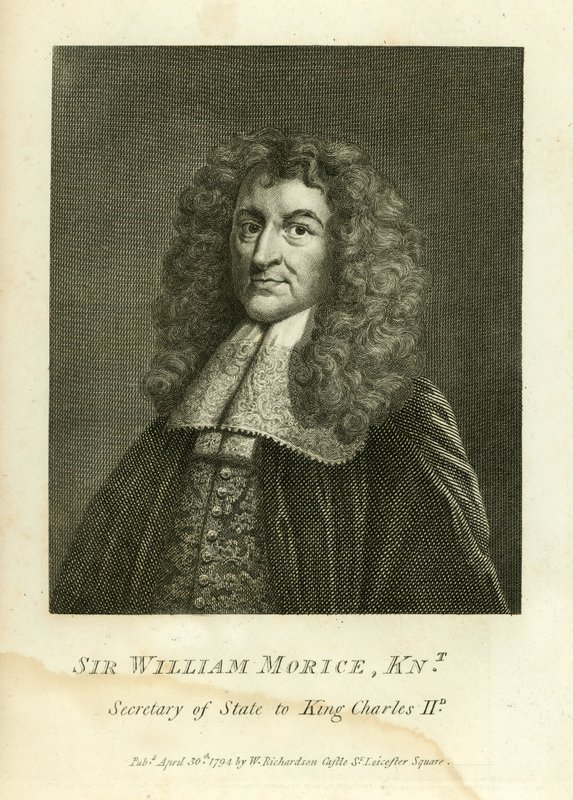 Sir William Morice af English School