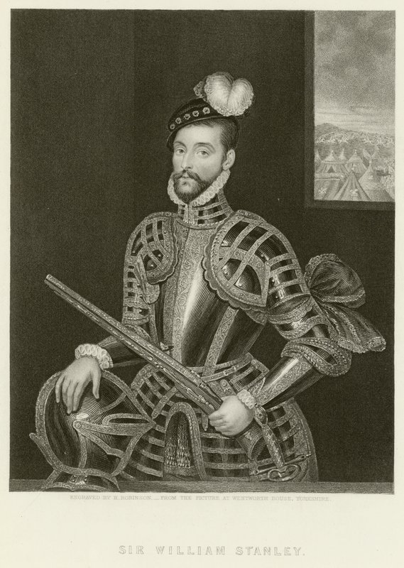 Sir William Stanley af English School