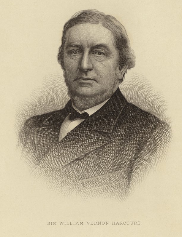 Sir William Vernon Harcourt af English School