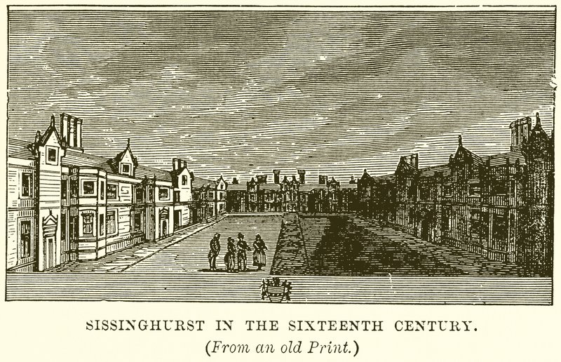 Sissinghurst i det sekstende århundrede af English School