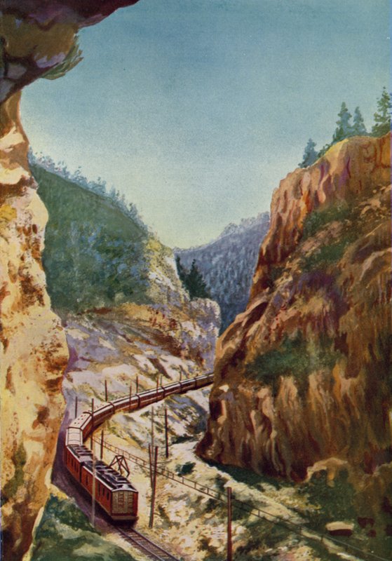Sixteen Mile Canyon, Montana af English School