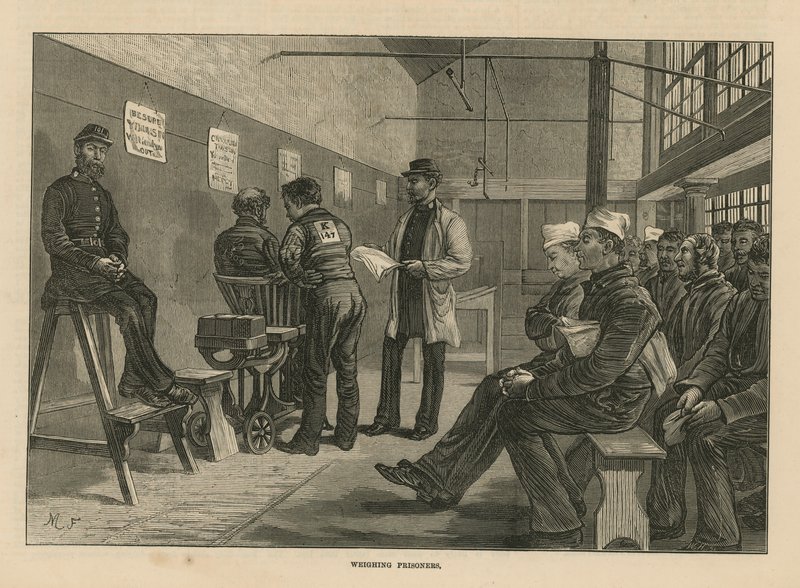 Skitser i Clerkenwell House of Correction af English School