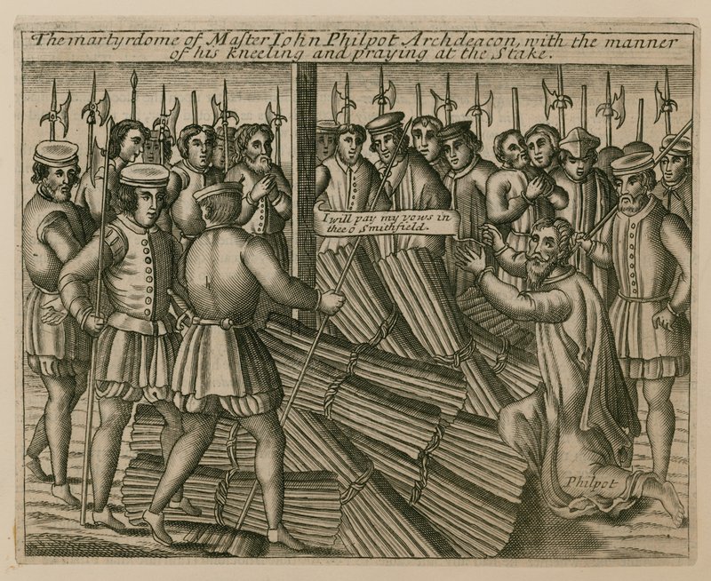 Smithfield martyrer af English School