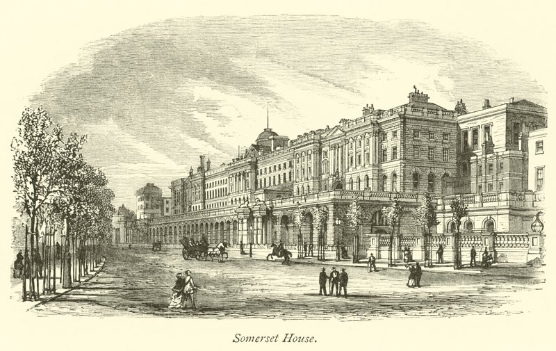 Somerset House  af English School