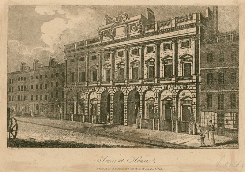 Somerset House, The Strand, London af English School