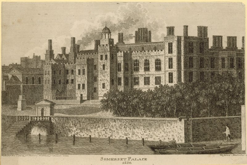 Somerset Palace, 1650 af English School