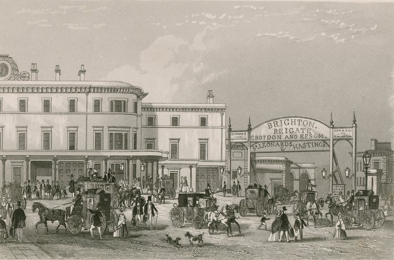 South Eastern banegård, London Bridge af English School