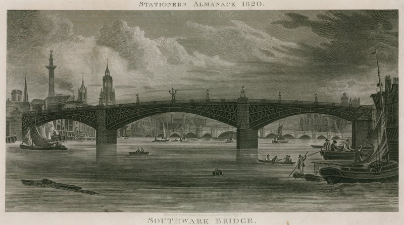 Southwark Bridge af English School