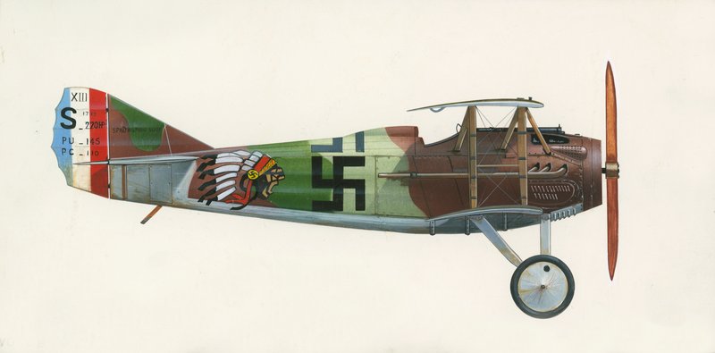 Spad S XIII af English School