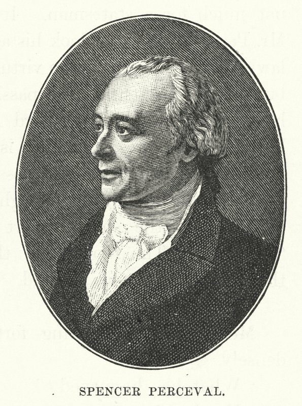 Spencer Perceval (gravering) af English School