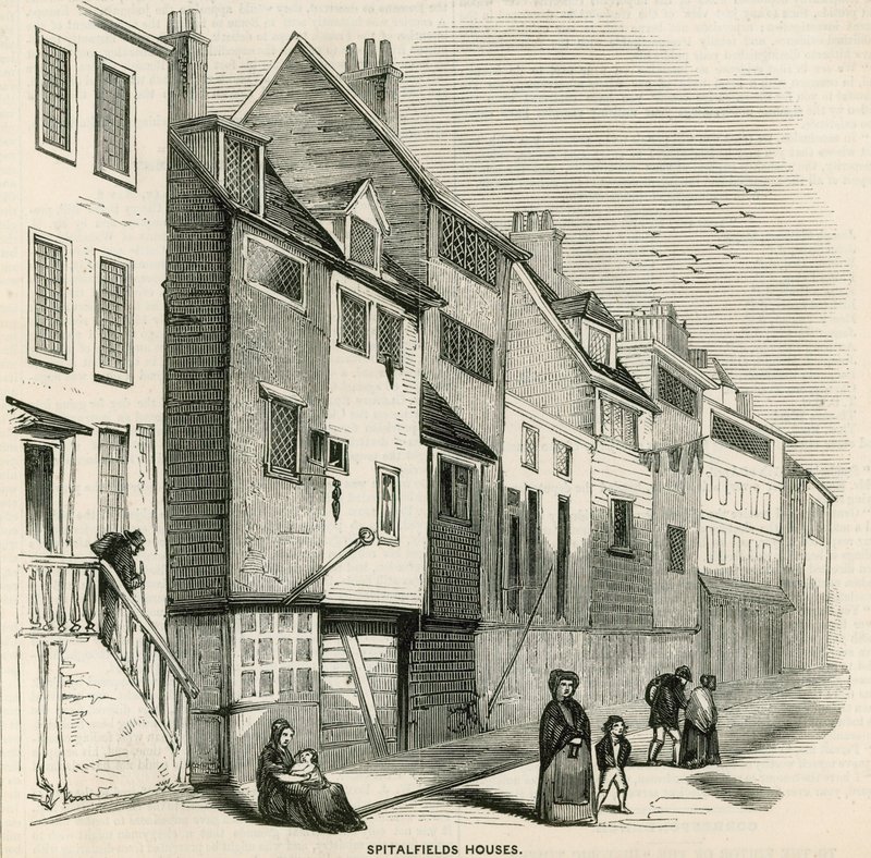 Spitalfields huse af English School