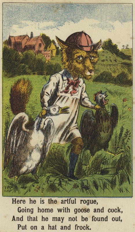 Squire Bull and the Fox af English School
