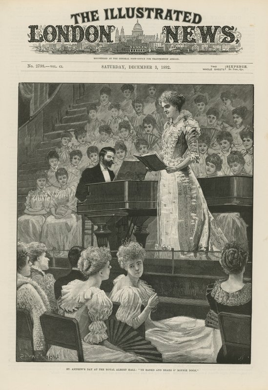 St Andrews Day i Royal Albert Hall af English School
