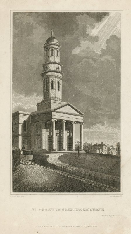 St Annes Church i Wandsworth af English School