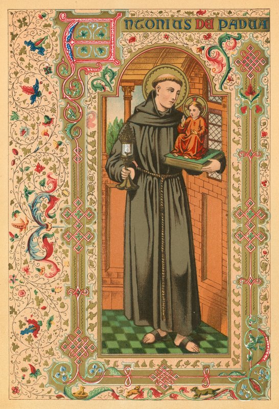 Sankt Antonius af Padova af English School