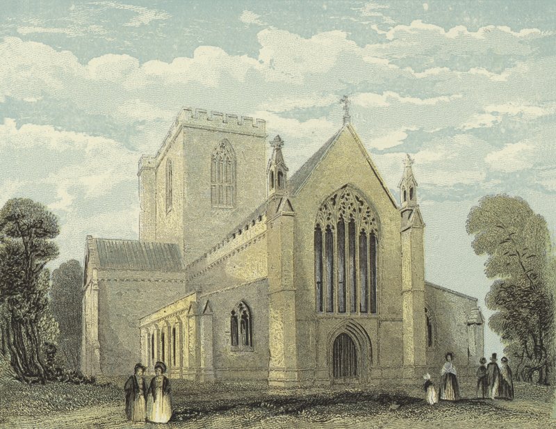 St Asaphs Cathedral, West End af English School