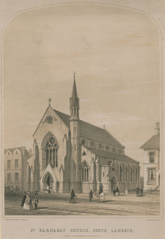 St Barnabas-kirken, South Lambeth af English School