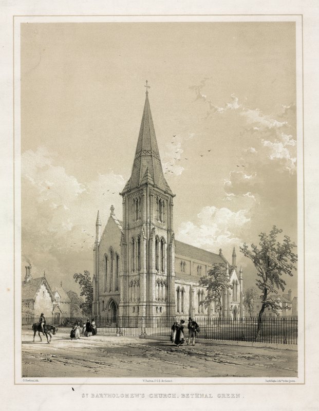 St Bartholomews Kirke Bethnal Green af English School