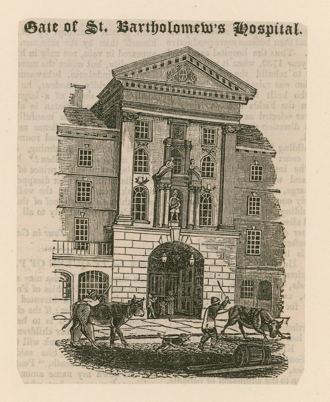 St Bartholomews Hospital, Smithfield. af English School