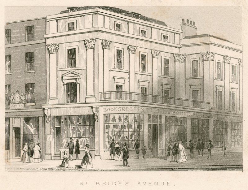 St Brides Avenue, Fleet Street, London af English School