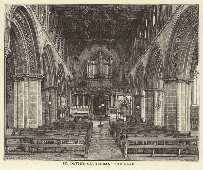 St Davids Cathedral, Nave af English School