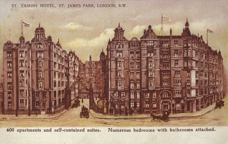 St Ermins Hotel, St James Park, London, South West af English School