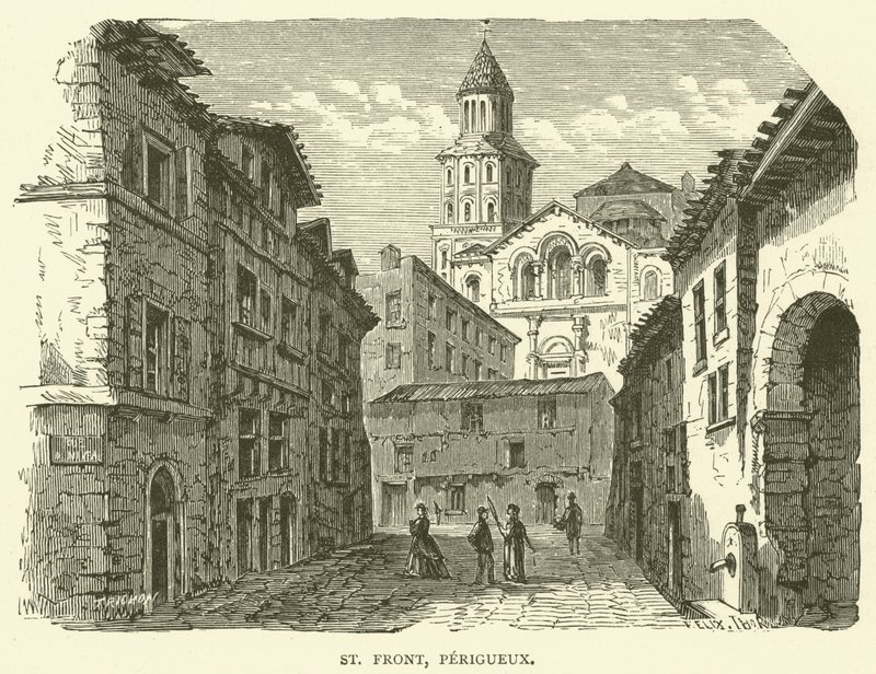 St Front, Perigueux (gravering) af English School