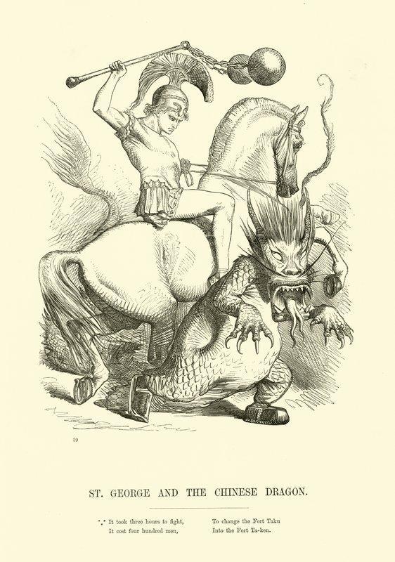 St. George og den kinesiske drage af English School