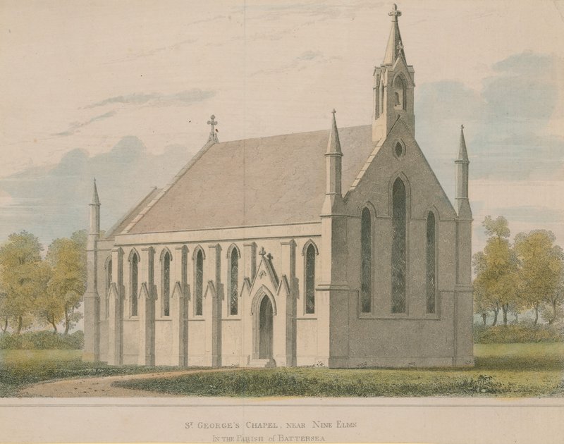 St Georges Chapel i Battersea Parish af English School