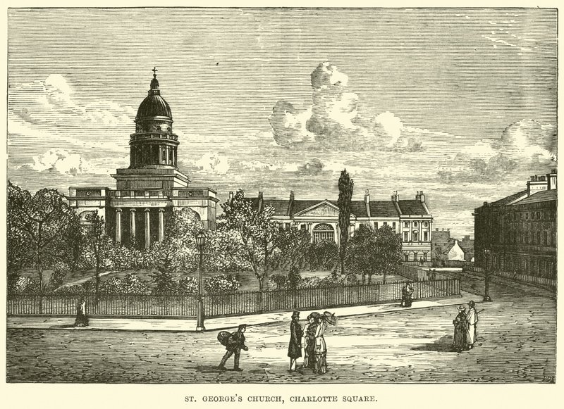 St Georges Kirke, Charlotte Square af English School