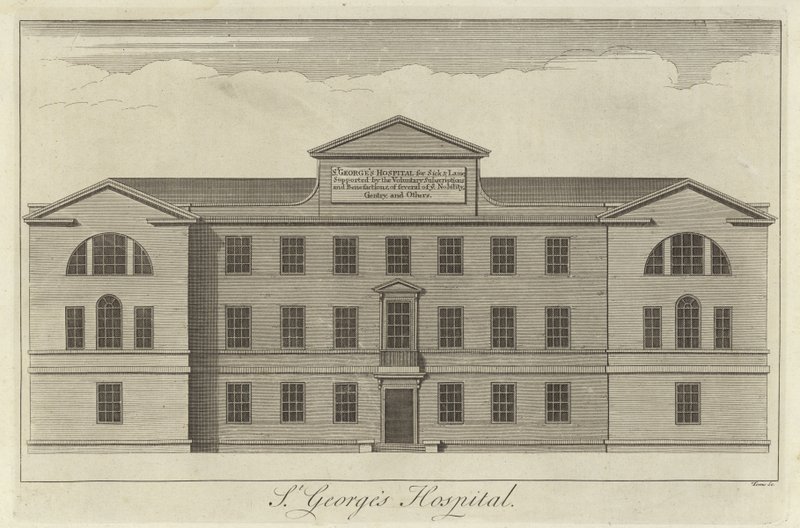 St Georges Hospital, London af English School