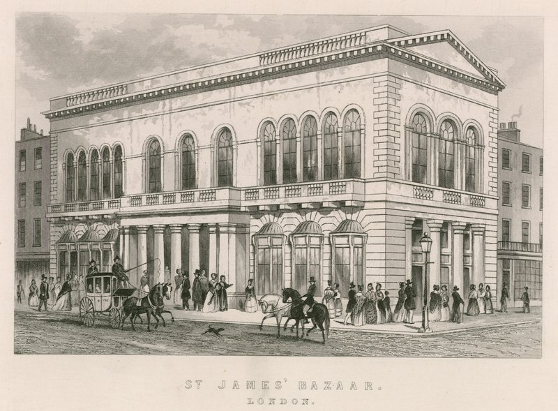 St James Bazaar, London af English School