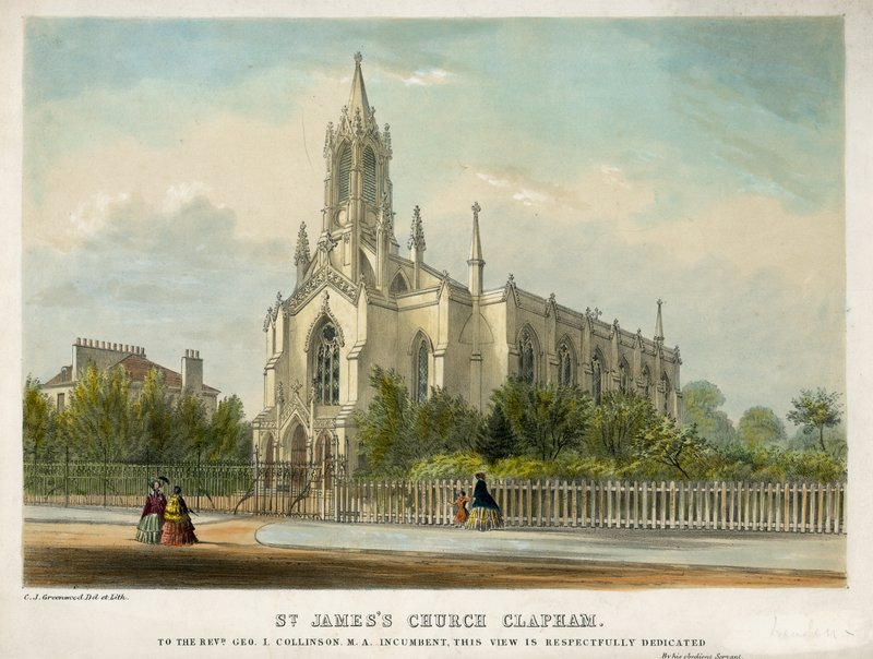 St James Church, Clapham af English School