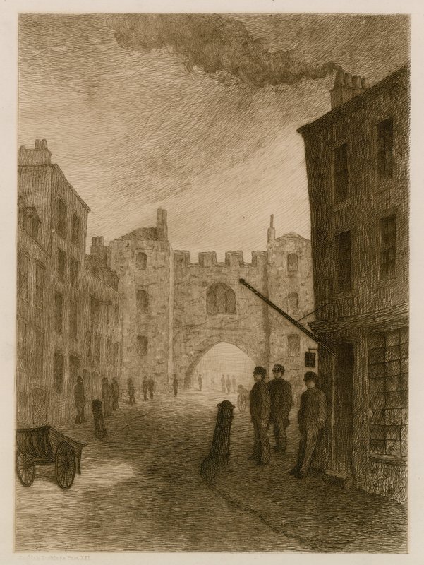 St Johns Gate, Clerkenwell af English School