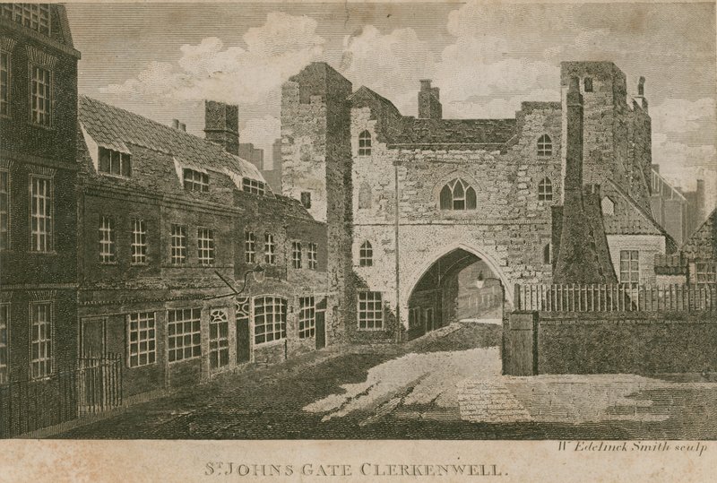 St Johns Gate, Clerkenwell af English School