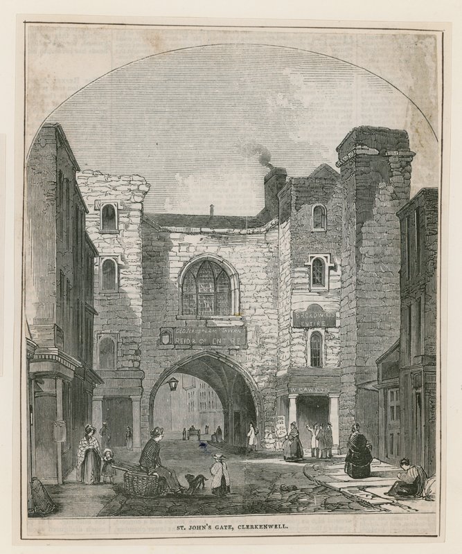St Johns Gate, Clerkenwell af English School
