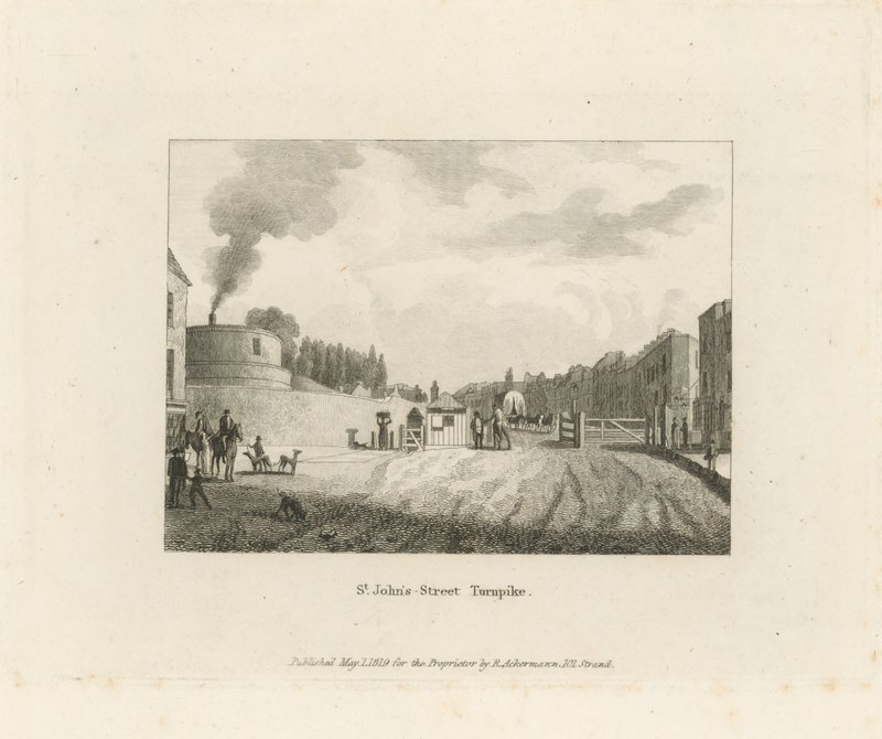 St Johns Street Turnpike af English School