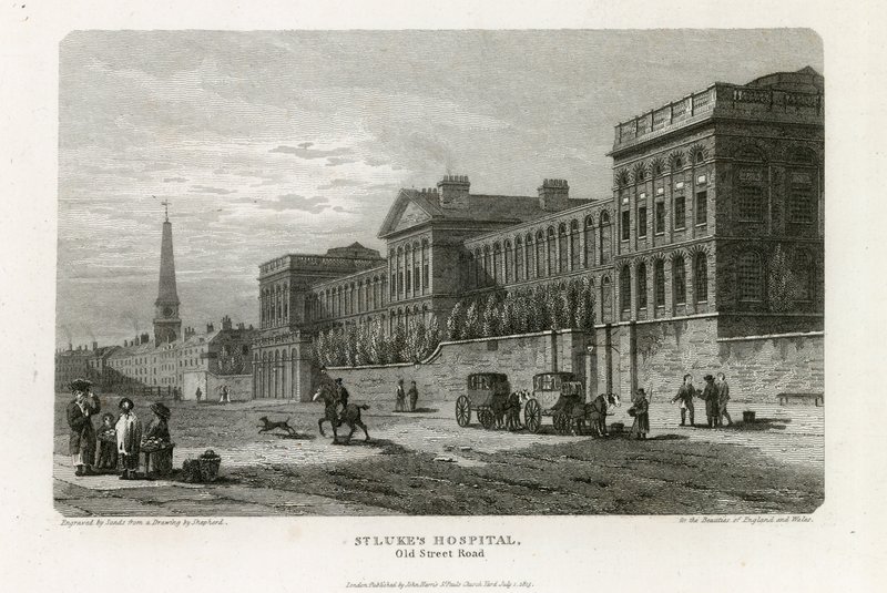 St Lukes Hospital for Lunatics, Old Street af English School