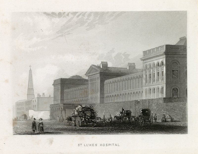 St Lukes Hospital for Lunatics, Old Street af English School
