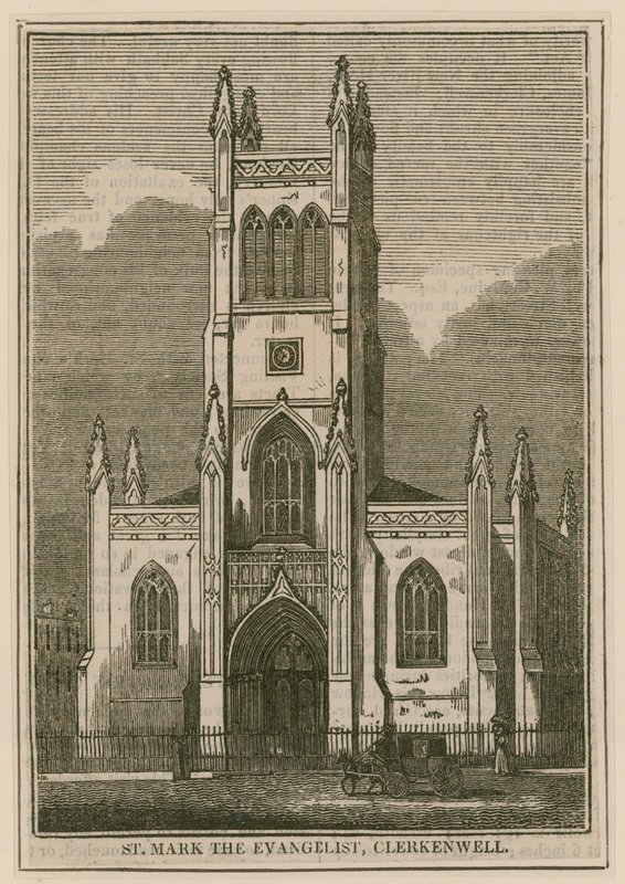 St Marks Church, Clerkenwell af English School
