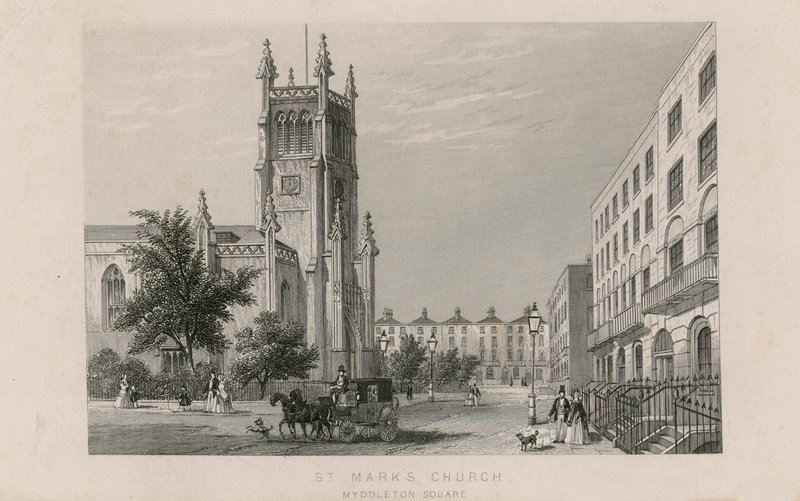 St Marks Church, Clerkenwell af English School