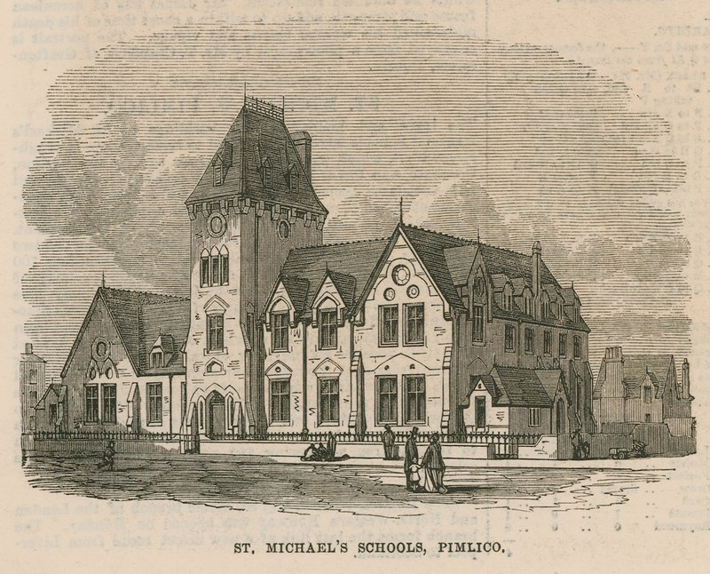 St Michaels kirke i Pimlico af English School